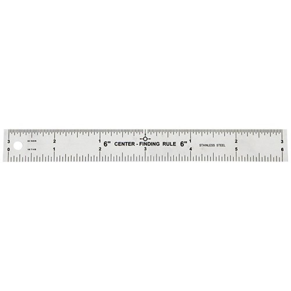 300 mm Steel Center Finding Scale/ruler, Size: 12 Inch, Model Name/Number: CFR-12