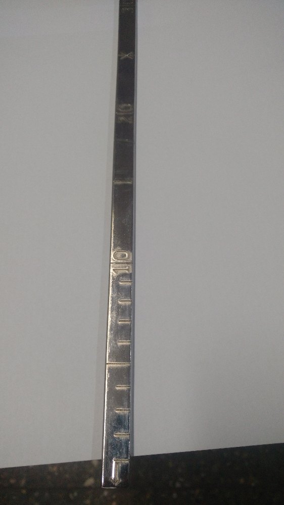 JMI Cloth Meter Scale - Meter Patti