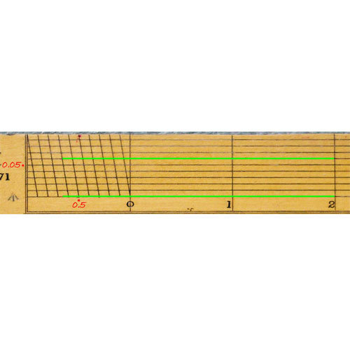 Diagonal Scale Brass