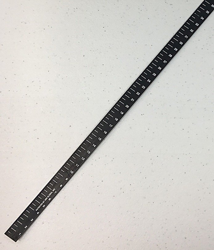 50cm Acrylic Liquid Nitrogen Scale 2 Fold, For veterinary