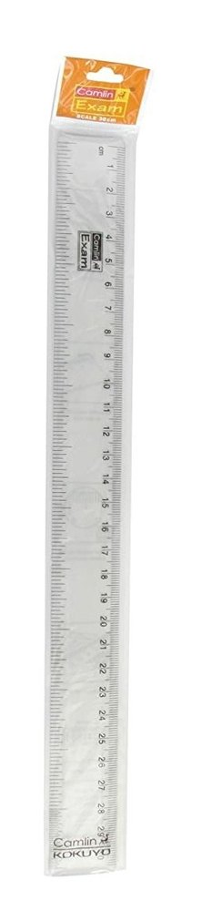 Plastic 30 Inch Camlin Scale, For School, Collage