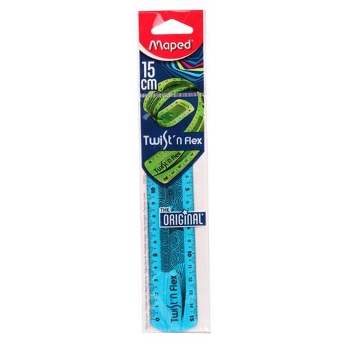 15 cm Maped Twist Ruler, For Industrial
