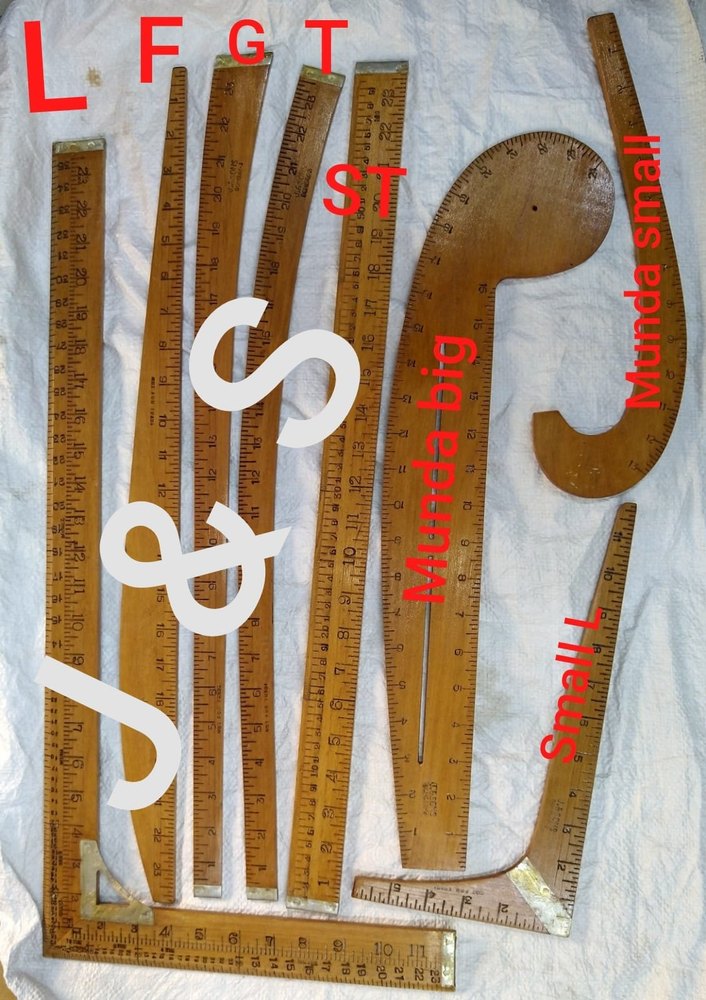 60cm Wooden Tailoring scale, For Stitching