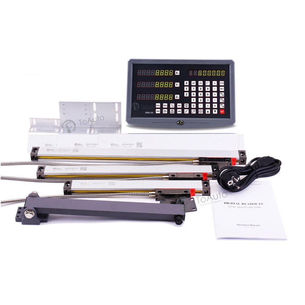 Aluminium Milling Machine Linear Scale