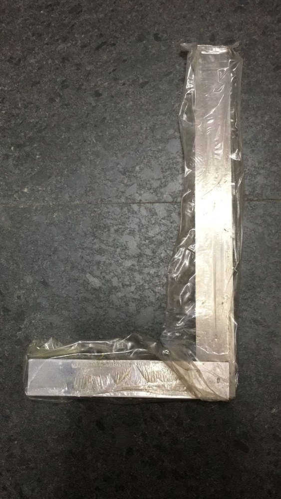 100mm To 600mm Stainless Steel Try Square/ L Square, For Industrial, Size: 4 Inches To 24 Inches