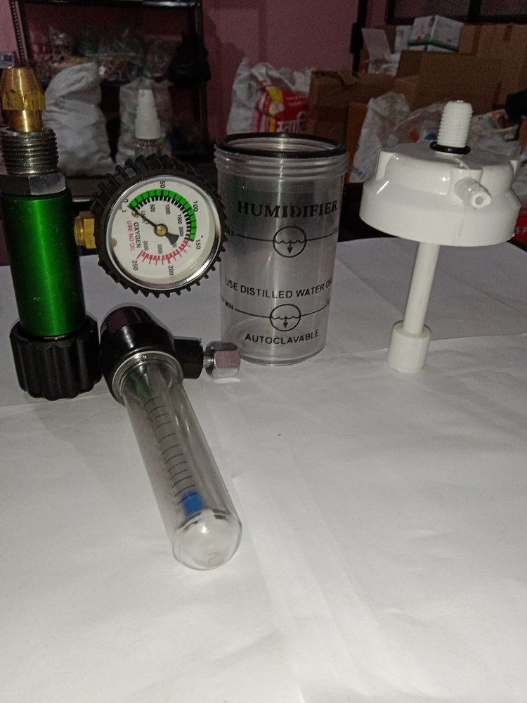 Oxygen Regulator (Kolkata Model), 0-5 LPM, Model Name/Number: Sheetla-tec