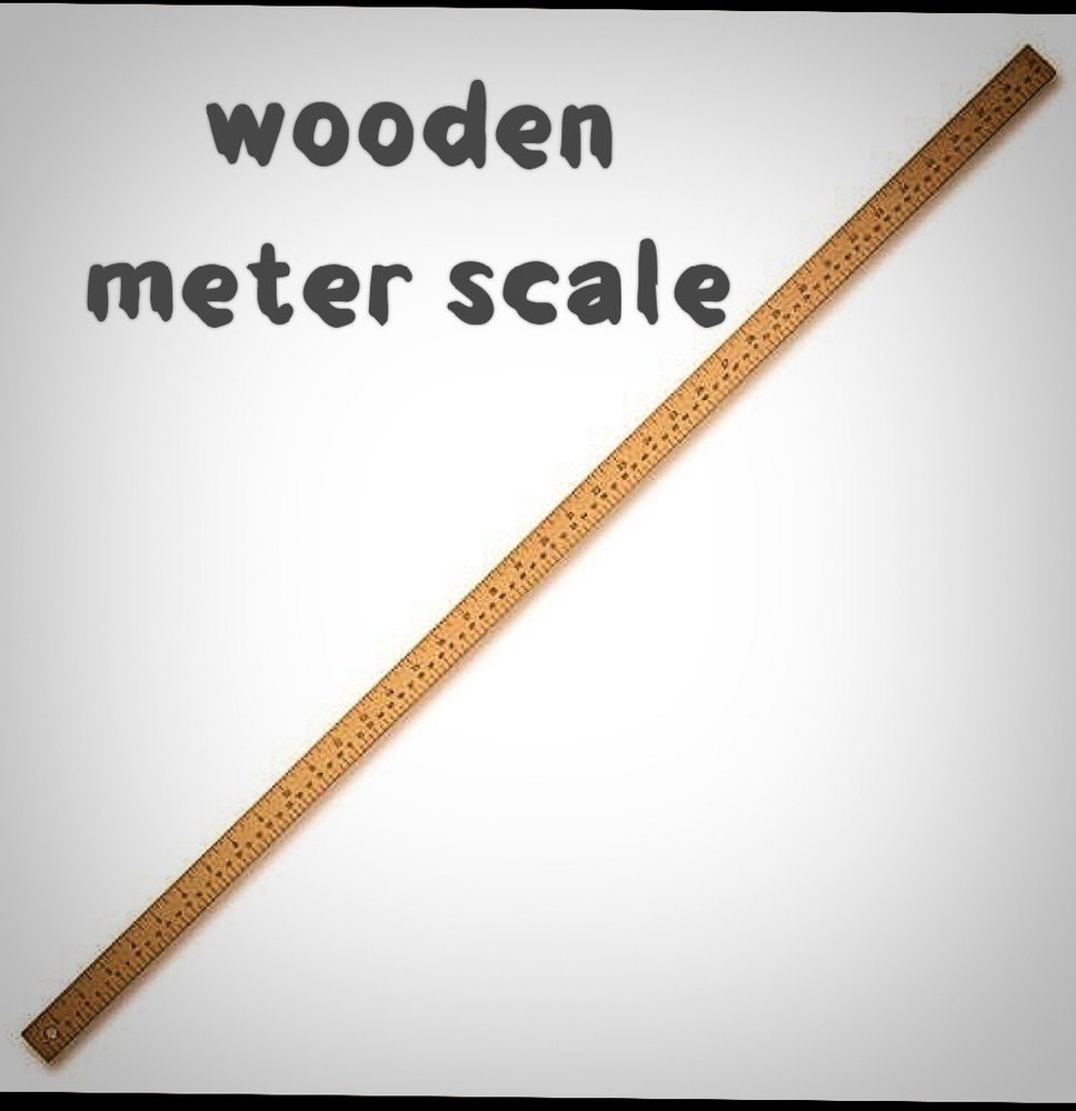 Wood Full Meter Scale, Size: 1x39, Model Name/Number: Di- 775