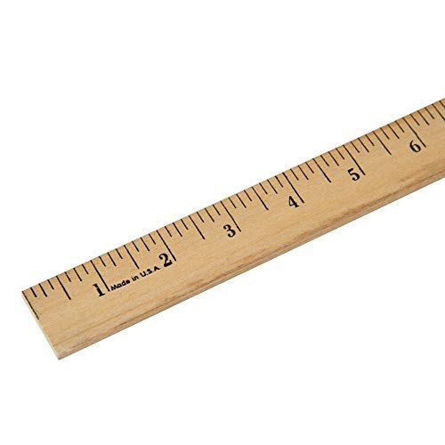 2 M Wooden Meter Scale
