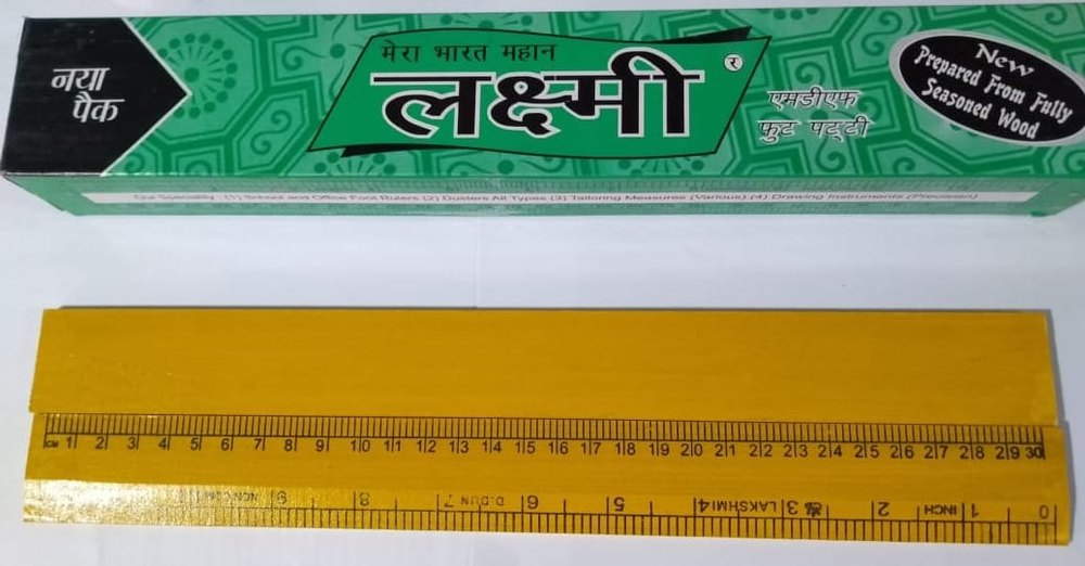 Wooden Meter Scale