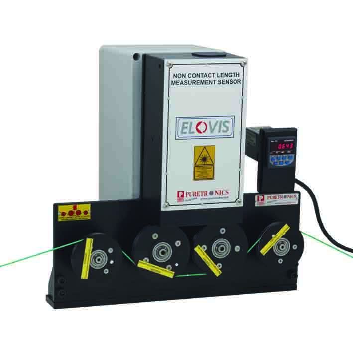 Elovis Non Contact Length Measurement System, Encoder Calibration