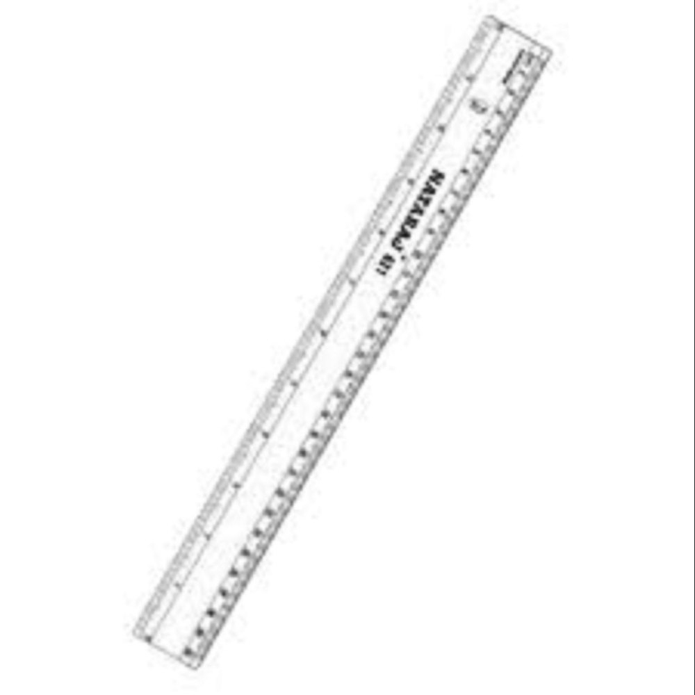 PLASTIC Length Measuring Tools, Size: 30 CM, Model Name/Number: A11
