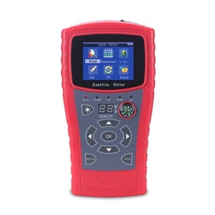 DVB - C Resolution Wavelength Sound Measuring Solid Meter