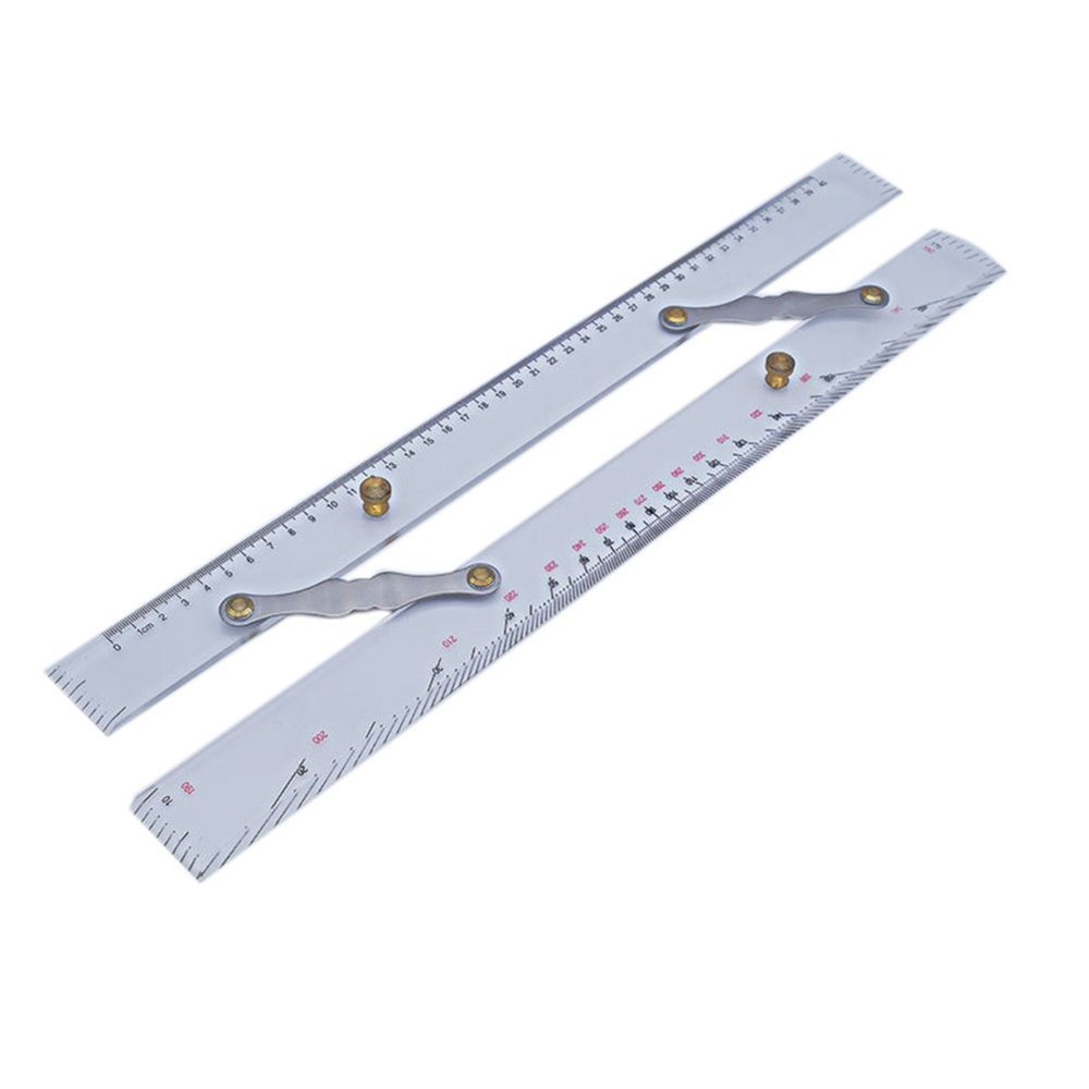 8 Inch Steel Captain Fields Pattern Parallel Ruler, For Industrial, Size: 1 Inch (width)