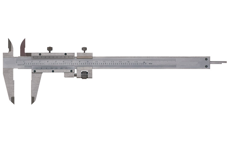 Silver Stainless Steel Vernier Caliper