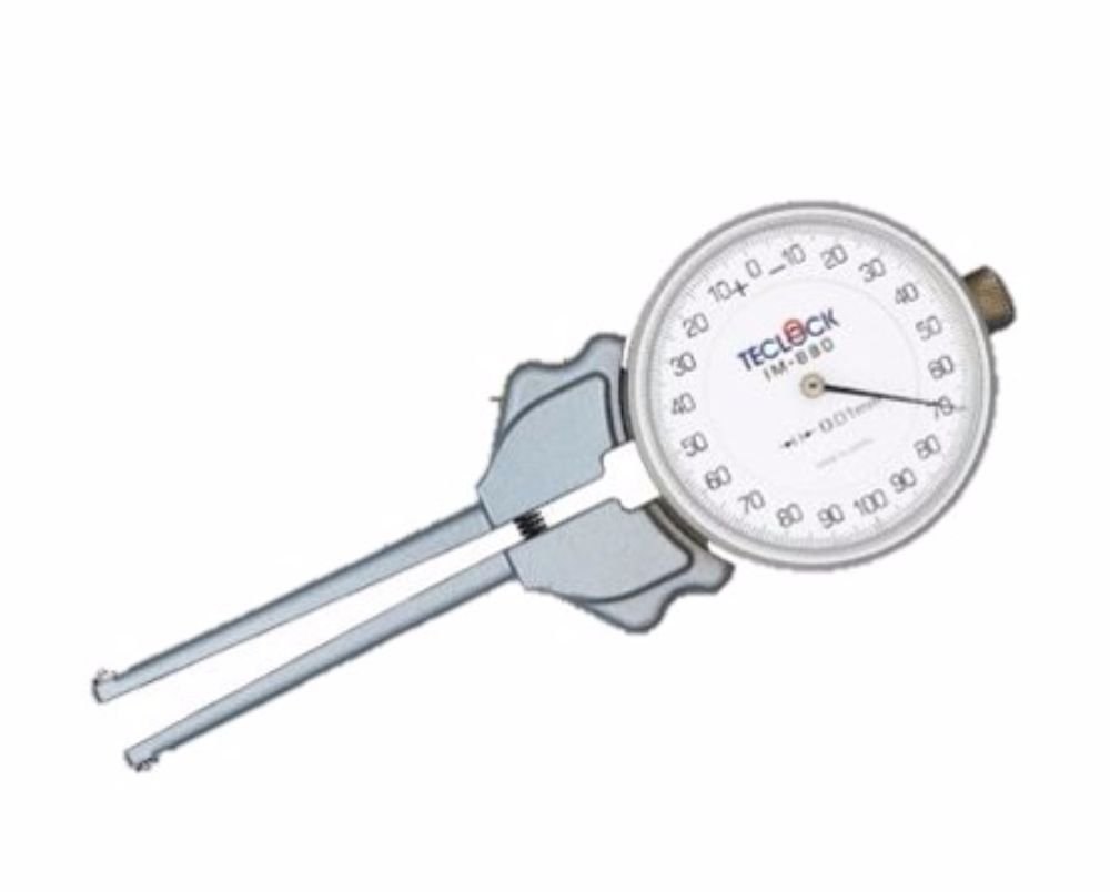 Teclock 30-60mm Internal Dial Caliper Gauge, Model Name/Number: IM-881, Accuracy: 0.01mm