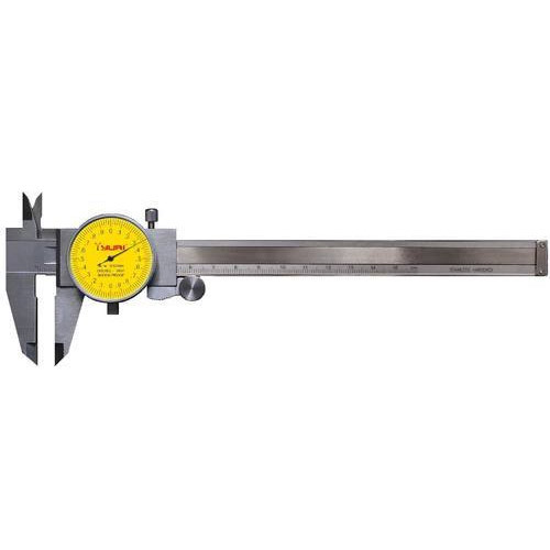 Stainless Steel Yuri 200 Mm Dial Vernier Caliper, Model Number: 431-120