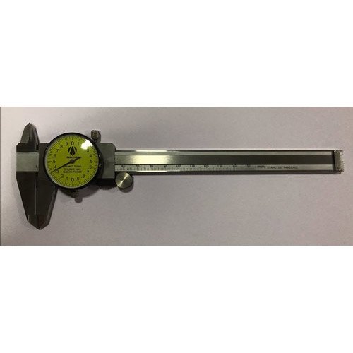 Aqmezzure Ss Dial Vernier Caliper, For Industrial, Size/Dimension: 0-150mm