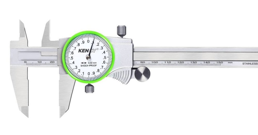 KENCY Stainless Steel Dial Vernier Caliper, Model Name/Number: 105-150