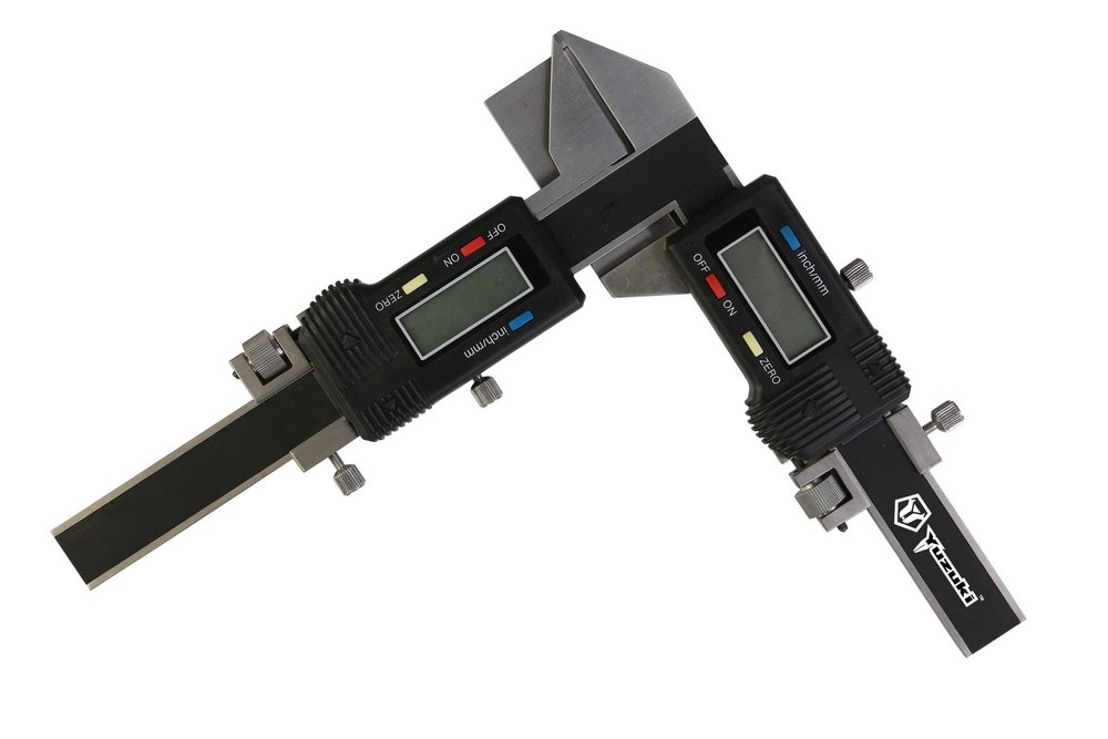 Stainless Steel Yuzuki Electronic Digital Gear Tooth Caliper (M1-25), For Laboratory, Accuracy: 0.04 mm