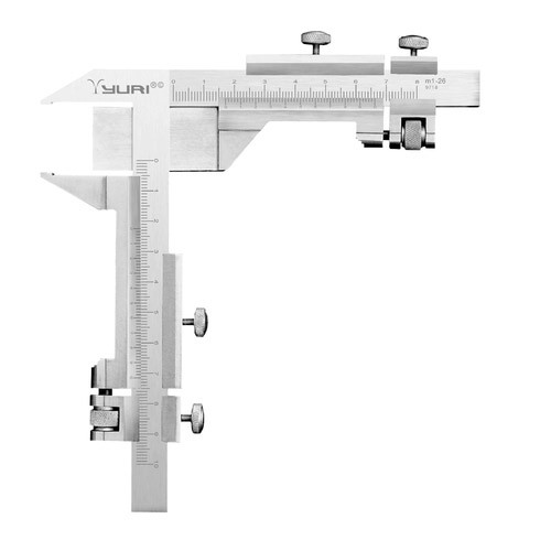 Yuri Stainless Steel 1-26 mm Gear Teeth Vernier Caliper, Model Name/Number: 990-000