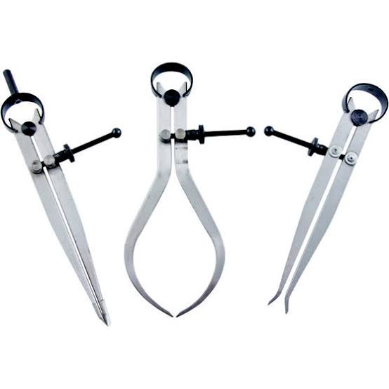 Jet Stainless Steel Spring Caliper Inside Outside Divider, For Industrial, Size/Dimension: 150mm - 6