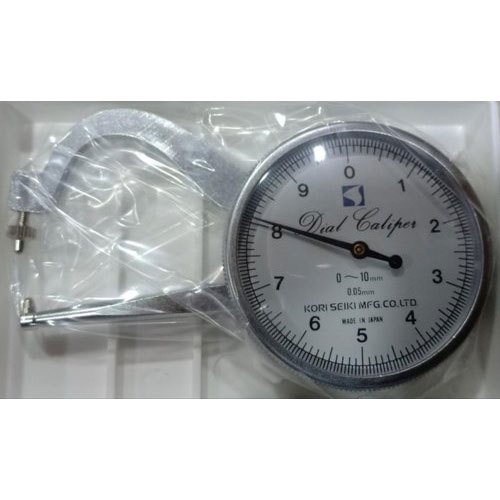 10 mm Analog Dial Thickness Caliper Kori, Accuracy: 0.05mm, Model Name/Number: P Type
