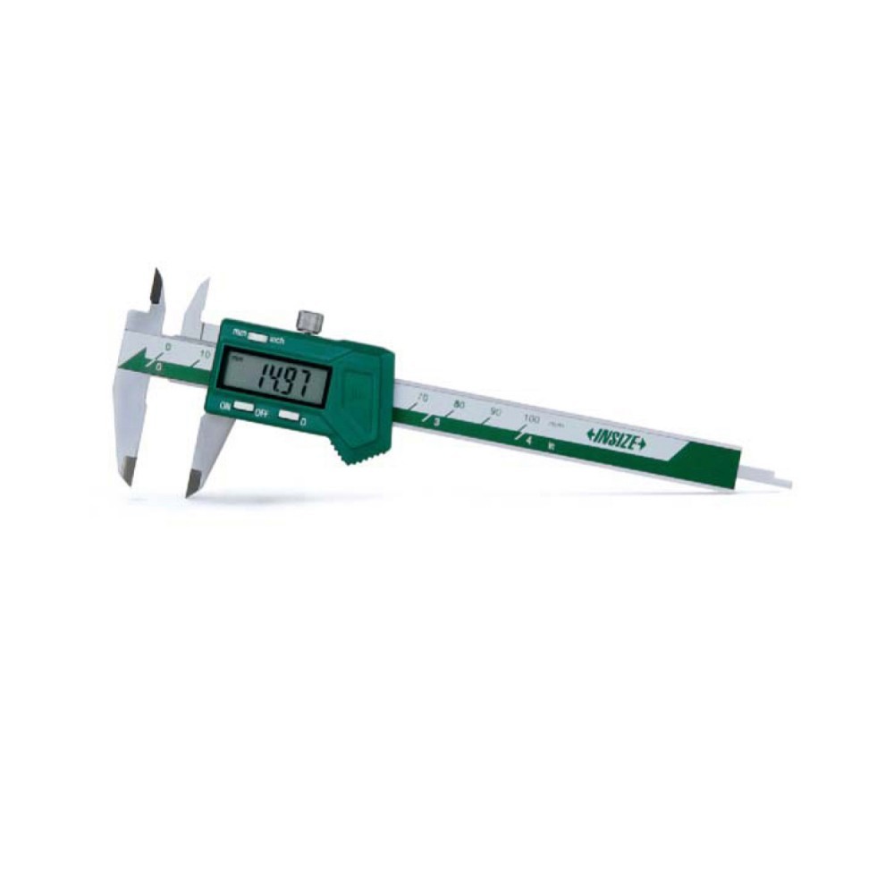 Insize Digital Caliper with Ceramic Tipped Jaws
