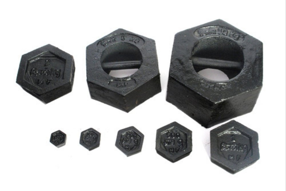 Hexagonal Cast Iron Weight