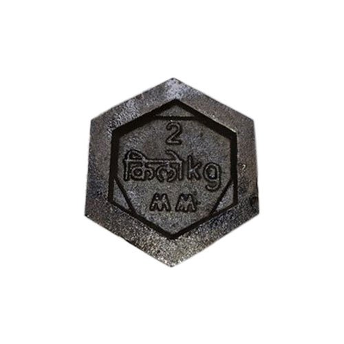 Hexagonal Cast Iron Testing Weights