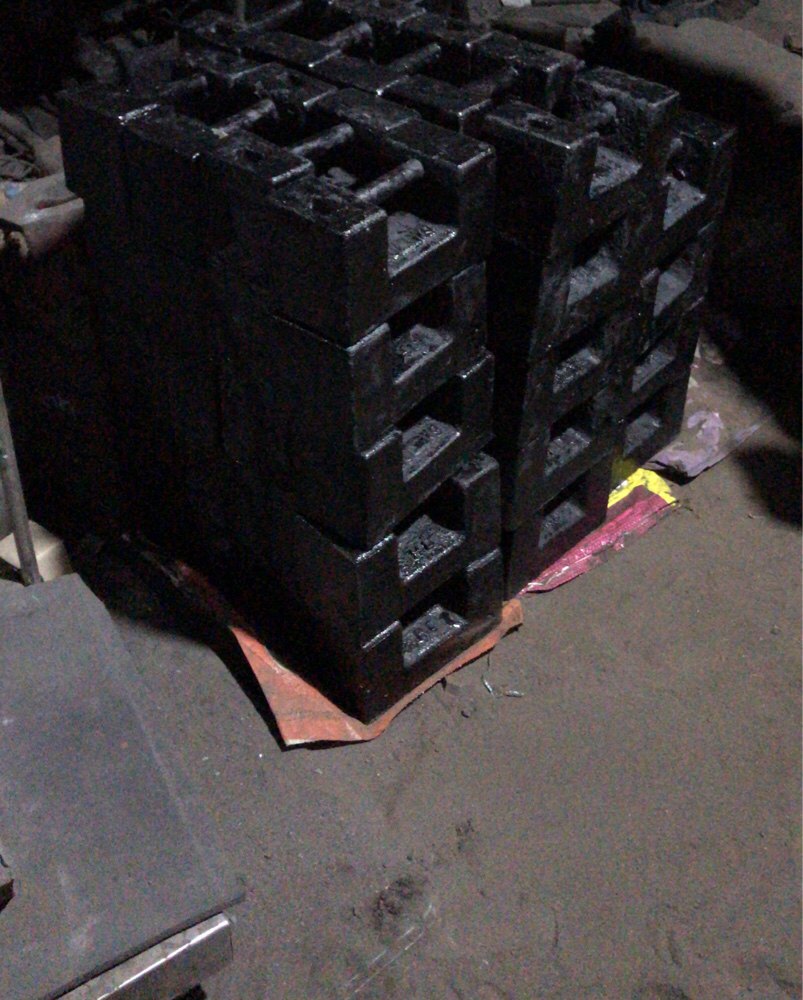 Rectangular Cast Iron Test Weights, Weight: 20kg