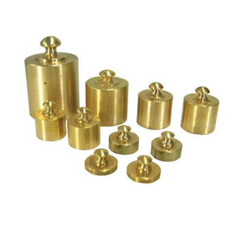 Jipl Mirror Finish Brass Plated Weights, For Laboratory