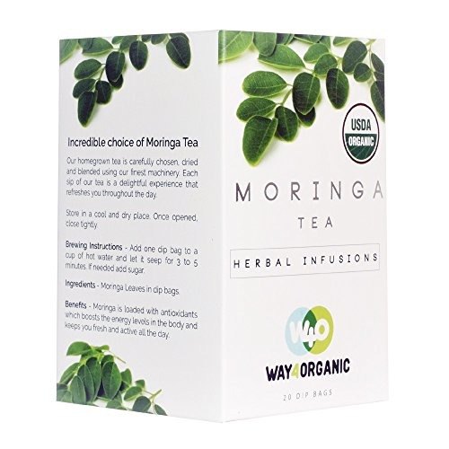 Herbal Organic Moringa Tea, Packaging Size: 20 Dip Bags