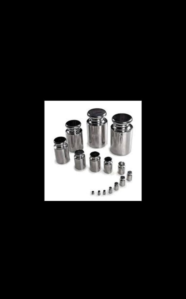 Mirror Finish Stainless Steel Weight, For Laboratory, Size: 1 Micron To 50 Kgs