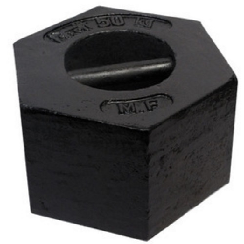 Polished Hexagonal Cast Iron Weights