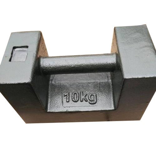 Black Cast Iron Counter Weight, For Industrial, Size: 10 Kg