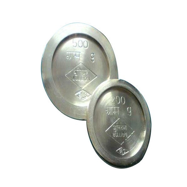 Brass Flat Cylindrical Weights
