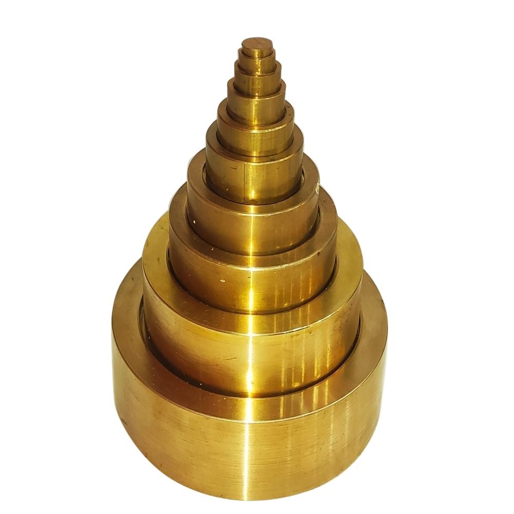 Mirror Finish Brass Bullion Weight, For Laboratory