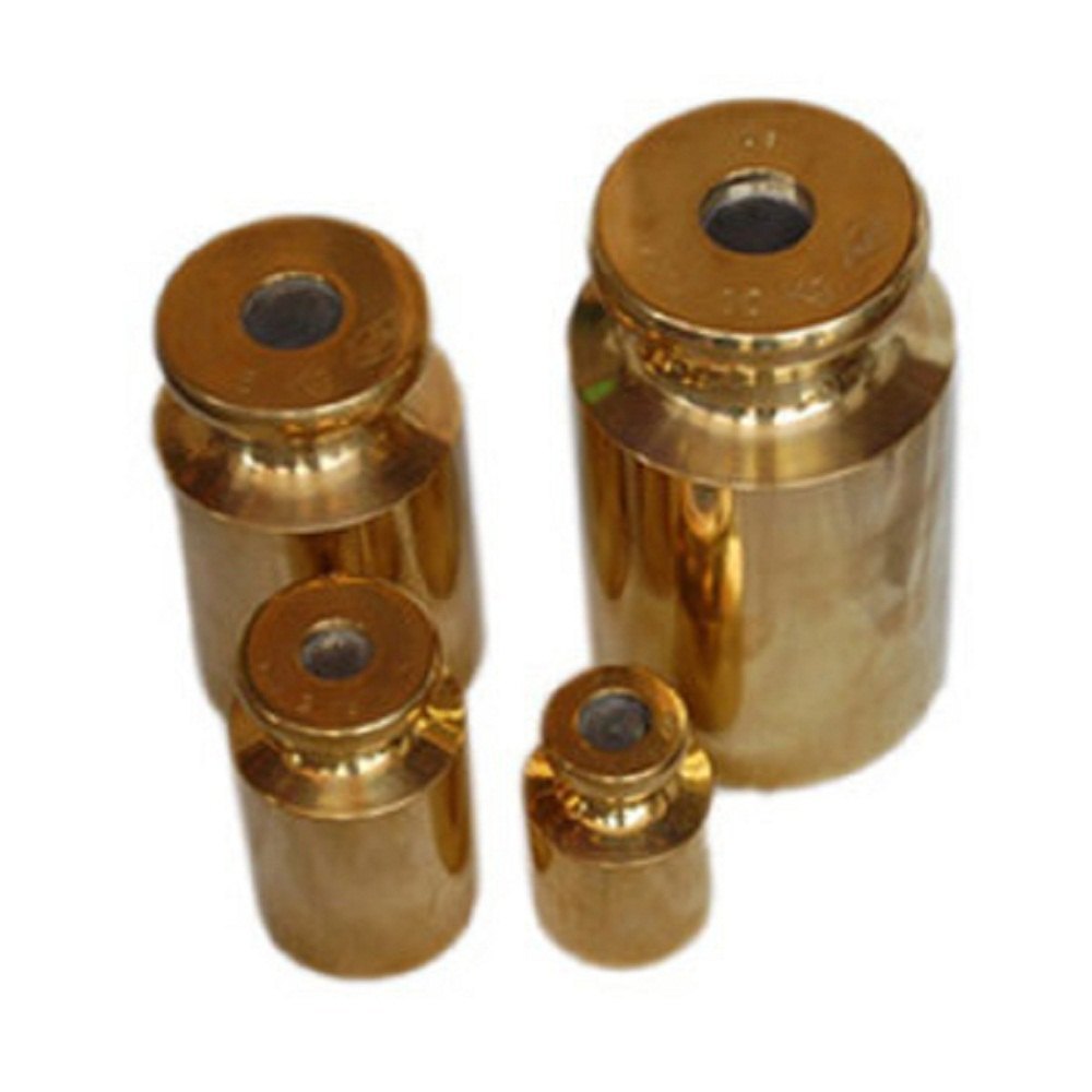 REPUTED Brass Knob Type Weights, For Laboratory, Size: Standard