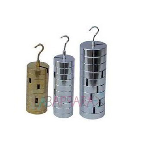 Labappara Iron, Brass Slotted Weight For Laboratory