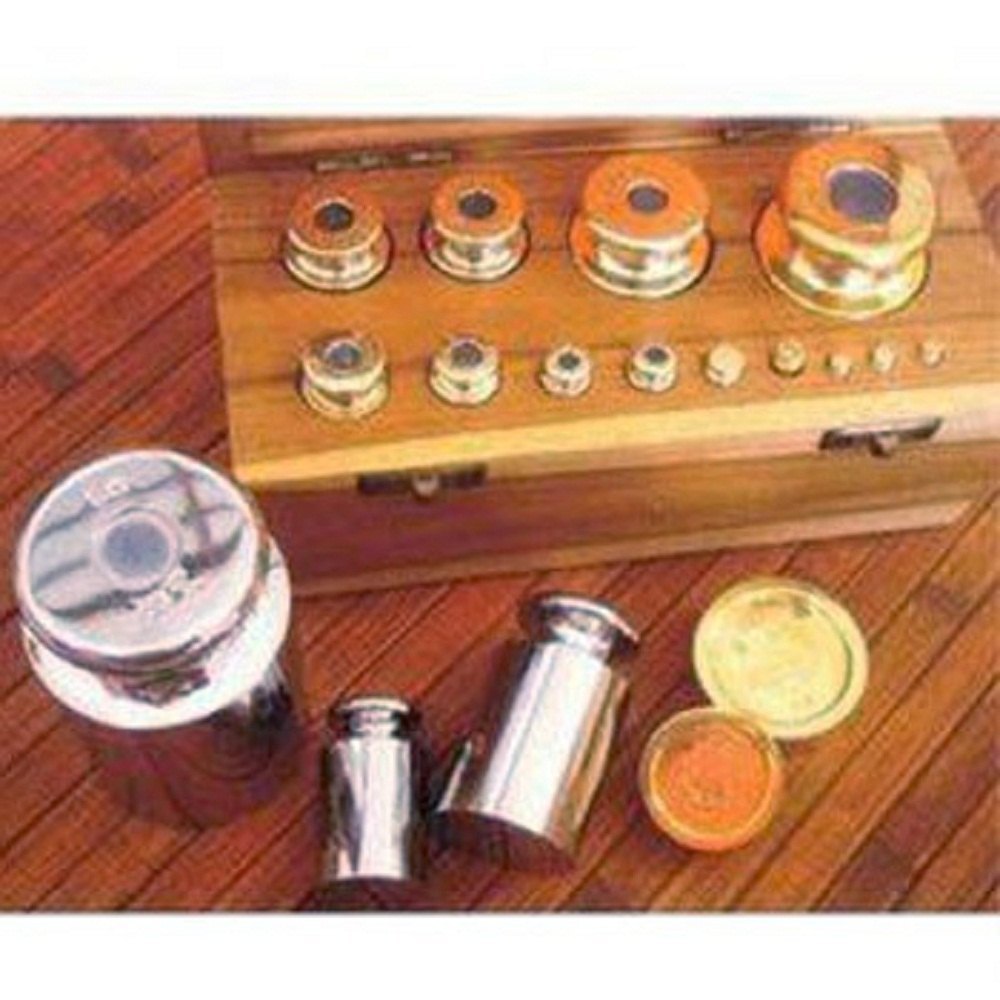 Reputed Mirror Finish Brass Weight Set, For Laboratory, Size: Standard