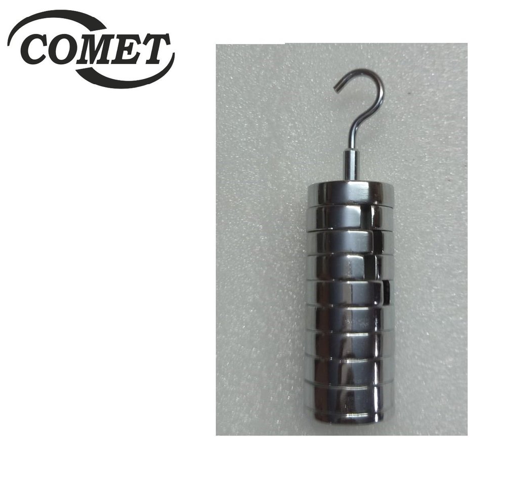 Comet Brass Slotted Weight Set With Hanger, For Calibration