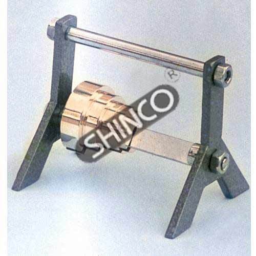 Slotted Masses On A Rack, Brass, Metric