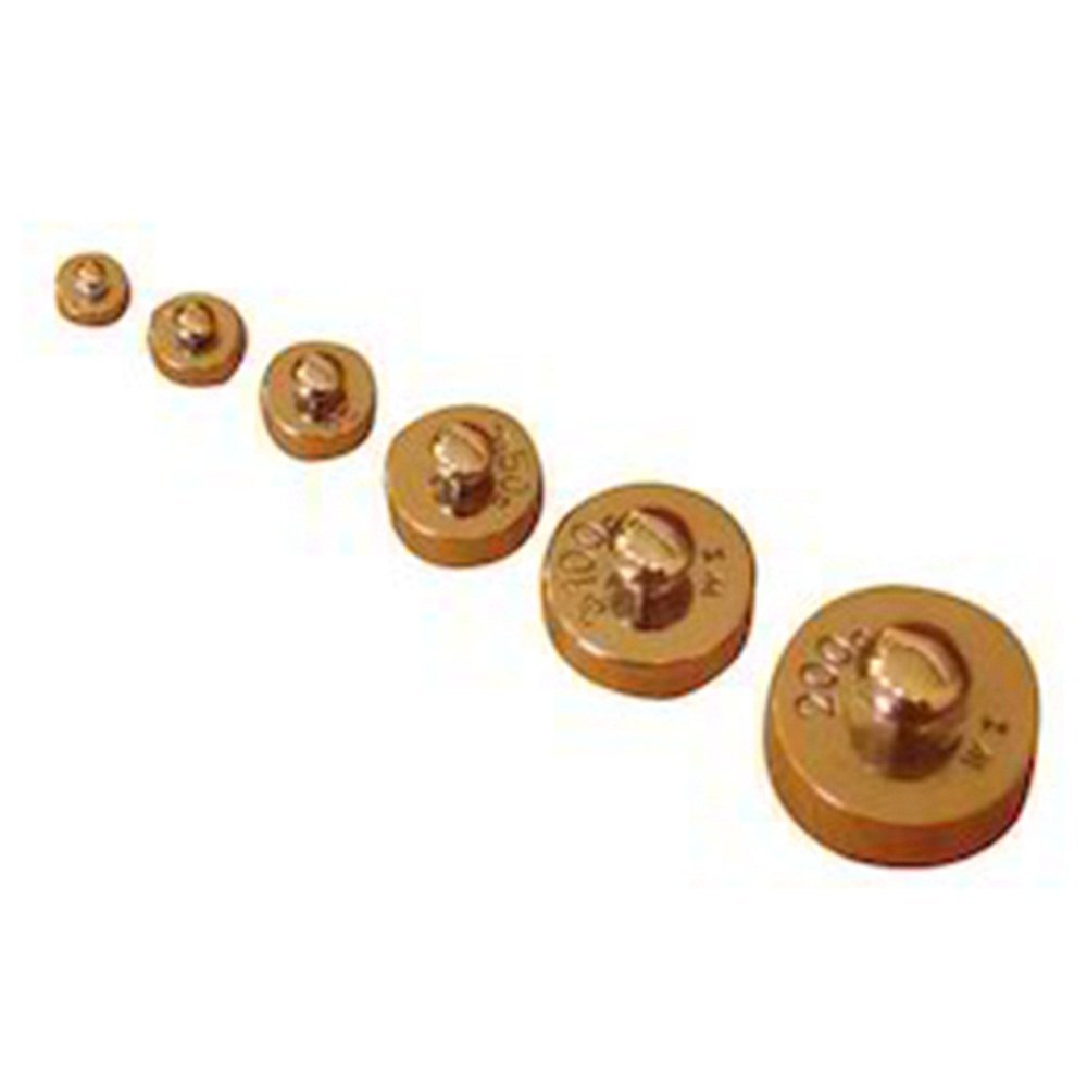 REPUTED Mirror Finish Brass Carat Weights, For Laboratory, Size: Standard
