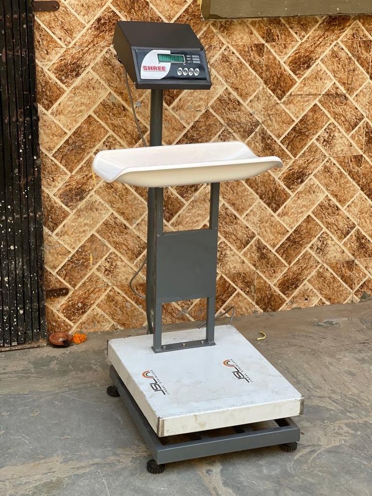 Digital Shree Baby Weighing Scale, Battery, Maximum Capacity: 200 Kg