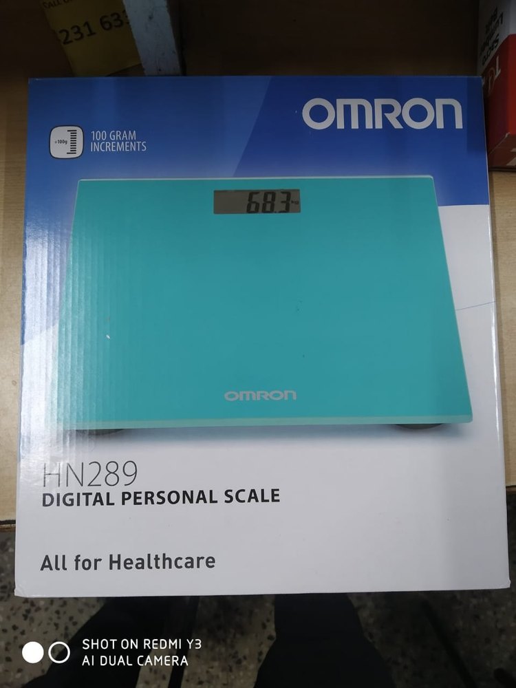 Omron Digital Personal Scale, Fully Automatic, Maximum Capacity: 100KG