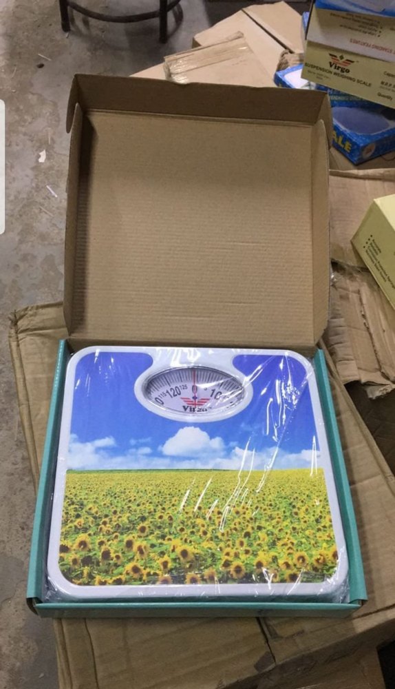 Medikris Analog Personal Bathroom Weighing Scale 130 Kgs, For Home, Manual