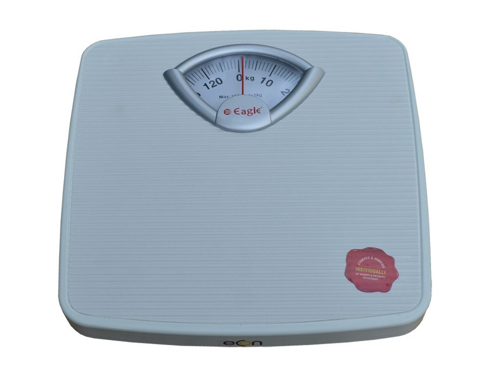 Eagle Analog Mechanical Bathroom Scale, Manual, Maximum Capacity: 100kg