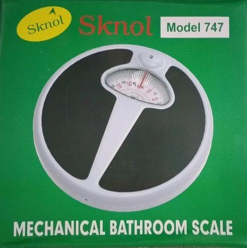 Sknol Analog Mechanical Bathroom Scale, Manual, Maximum Capacity: 130 Kg