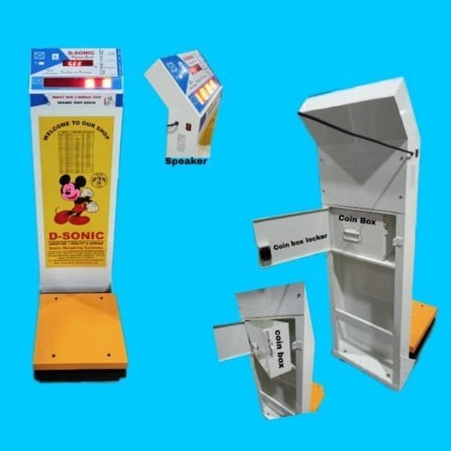 D-SONIC Digital Coin Operated Scales, For Business, Maximum Capacity: 150KG