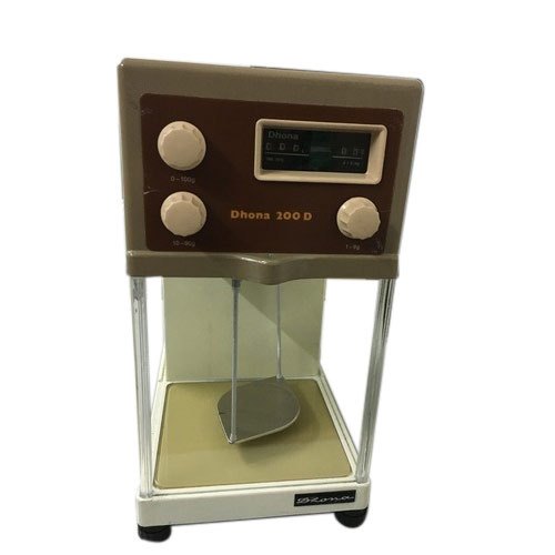 Dhona Electronic Single Pan Balance, Model Name/Number: 200D, +-1gm